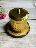 Brass Jar Lid Candel